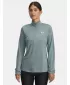 Női póló UNDER ARMOUR TECH 1/2 ZIP- TWIST 1384225-587 KÉK