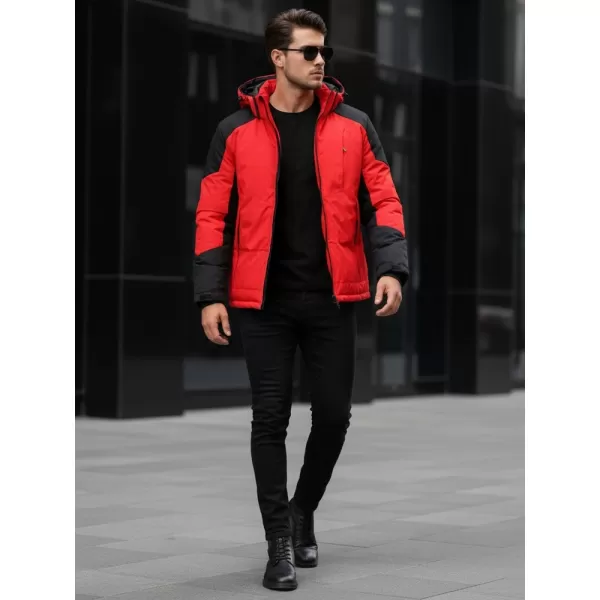  Férfi dzseki DSTREET TX5121 PIROS 