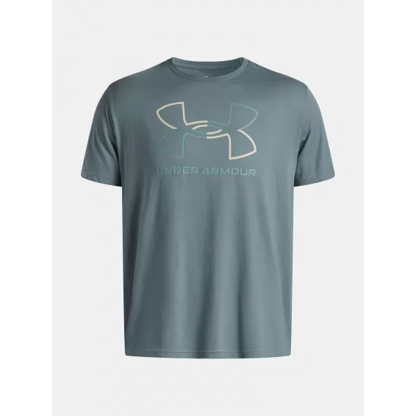  Férfi póló UNDER ARMOUR UA GL FOUNDATION UPDATE SS 1382915-587 KÉK 