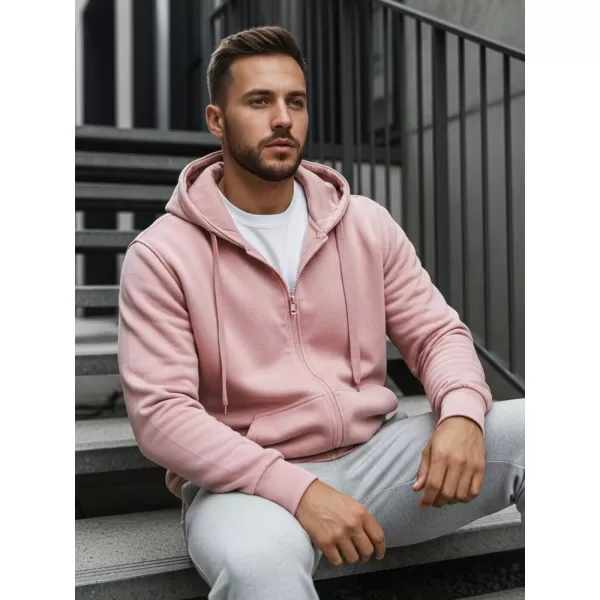  Férfi pulóver DSTREET BX4834 RÓZSASZÍN 