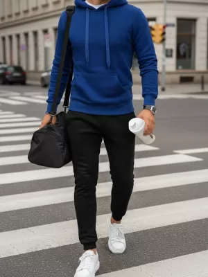 Férfi készlet DSTREET AX0637 KÉK/FEKETE