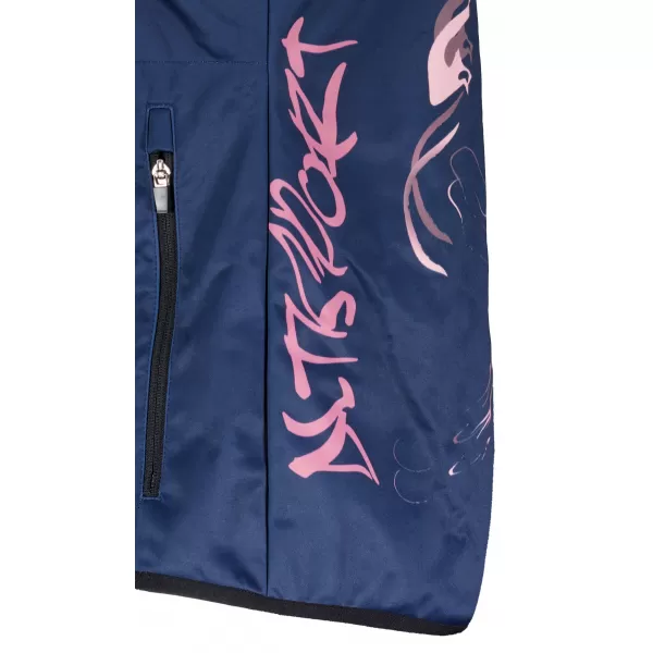  Női prémium softshell kabát ALTISPORT VOJ/ALW064JACK01 KÉK RÓZSASZÍN 