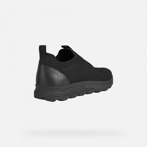  Férfi tornacipő GEOX SPHERICA G002584 FEKETE 