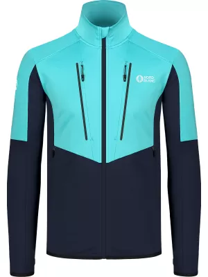 Férfi powerfleece pulóver NORDBLANC GROAN NBWFM8282 VILÁGOSKÉK