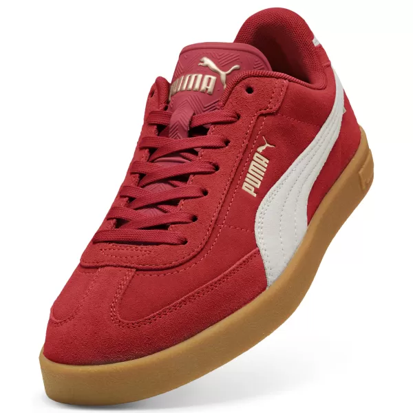  Csizma PUMA CLUB II ERA SUEDE 400717-08 FORATRED/P.WHITE/ FORATRED/P.WHITE/PUMA GOLD 
