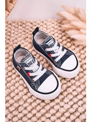 Gyermek tornacipő BIG STAR HH374195 NAVY Big Star Shoes