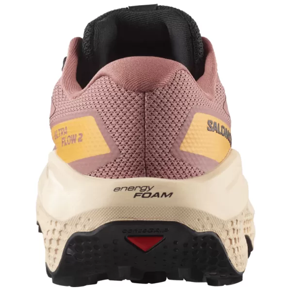  Női cipők SALOMON ULTRA FLOW 2 GTX W L47884500 BOGÁRFA / LÁGY BARACK / MELEG SÁRGABARACK 