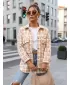 Női ing DSTREET DY0482 NARANCS/BARNA