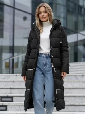 Női kabát DSTREET TY5151 FEKETE