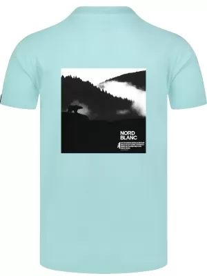 Férfi póló NORDBLANC NOTHINGNESS NBSMT8150 VILÁGOSKÉK
