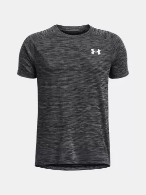 Fiú póló UNDER ARMOUR UA TECH TEXTURED SS 1382790-001 FEKETE