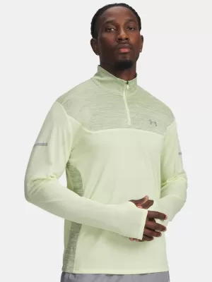 Férfi póló UNDER ARMOUR UA TECH UTILITY 1/4 ZIP 6004963-391 ZÖLD
