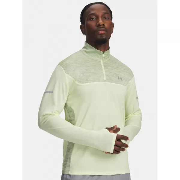  Férfi póló UNDER ARMOUR UA TECH UTILITY 1/4 ZIP 6004963-391 ZÖLD 