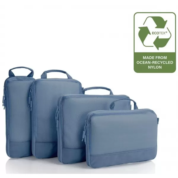  Bőrönd HEYS Ecotex Packing Cube 5 Pc Set KÉK ÓCEÁN 