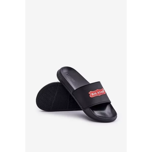  Férfi papucs BIG STAR OO174028 BLACK Big Star Shoes 