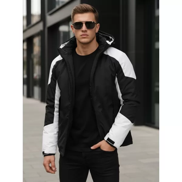  Férfi dzseki DSTREET TX5123 FEKETE 