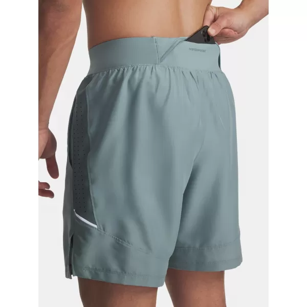  Férfi rövidnadrág UNDER ARMOUR UA LAUNCH PRO 2N1 7'' SHORTS 1376831-323 ZÖLD 