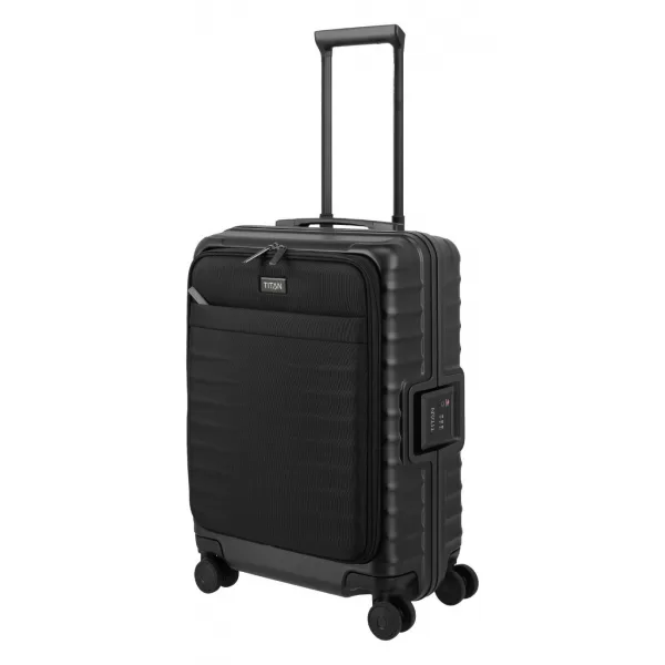  Bőrönd TITAN Overseas S Front pocket NADÁLYTŐ FEKETE 