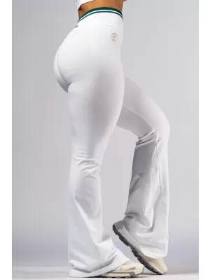 Magas derekú kiszélesedő leggings CLUB DOR 630 WHITE Nebbia