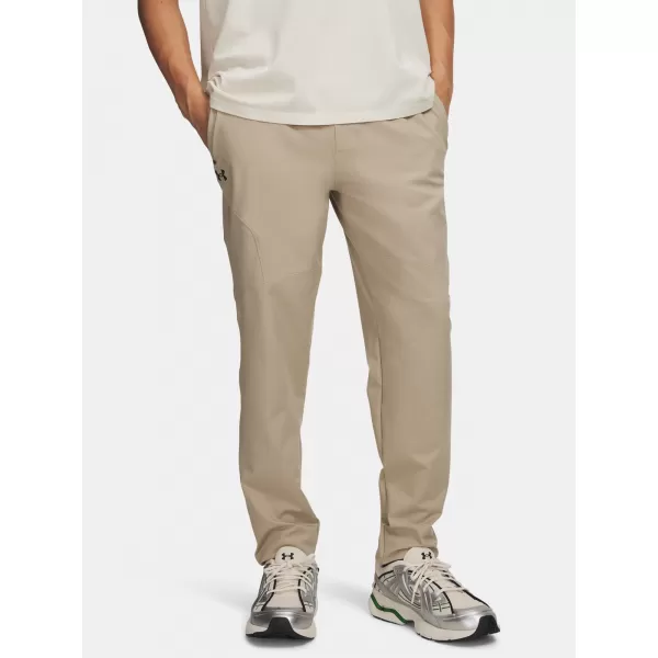  Férfi sportnadrág UNDER ARMOUR UA UNSTOPPABLE TAPERED PANTS BARNA 