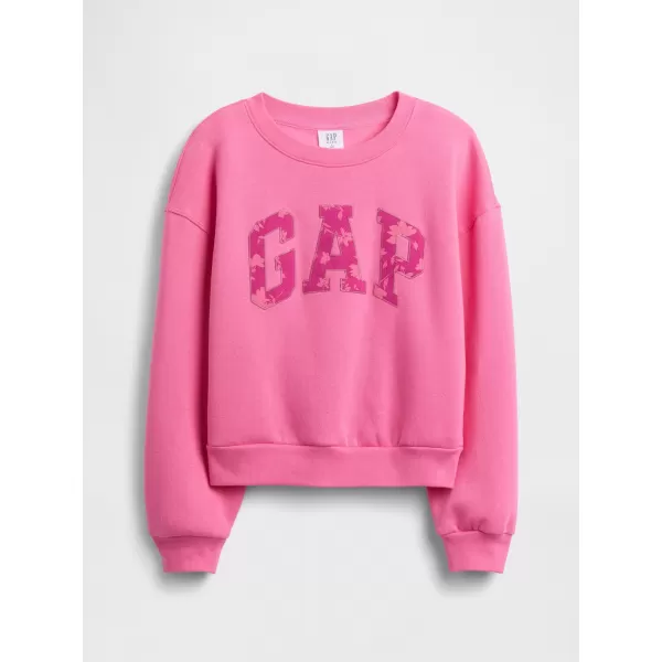  Gyermek pulóver GAP LOGO SWEATSHIRT 797737-02 SZERELMESLEVÉL 