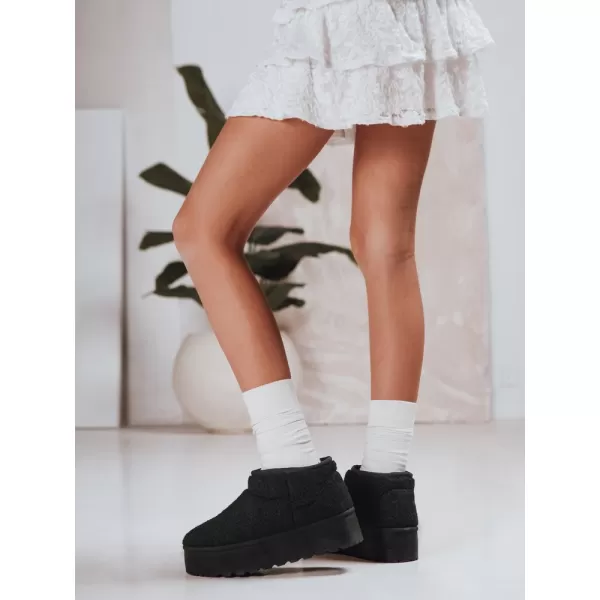  Női cipők DSTREET ZY1296 FEKETE 