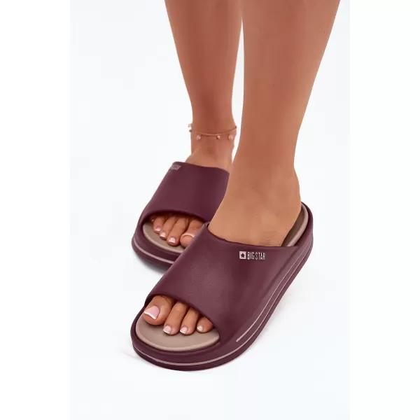  Női papucs BIG STAR SS274425 RED Big Star Shoes 