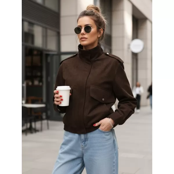  Női kabát DSTREET TY5571 BARNA 