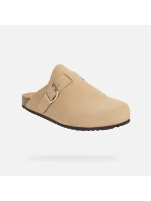 Női papucs GEOX BRIONIA G013083 BÉZS
