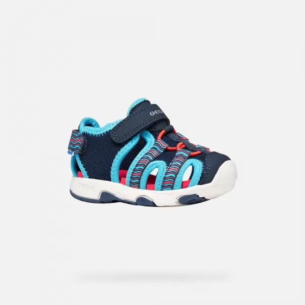  Fiú szandál GEOX SANDAL MULTY B650FA0CE14CF44D KÉK 