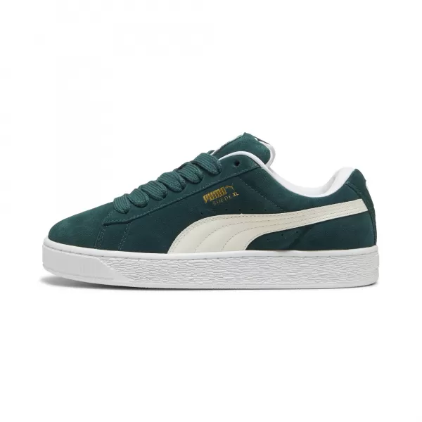  Csizma PUMA SUEDE XL 395205_21 SÖTÉT MIRTUSZ/MELEG FEHÉR 