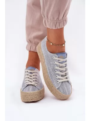 Női tornacipő LEE COOPER LCW-25-02-3284 VILÁGOSKÉK