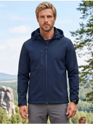 Férfi softshell kabát ALTISPORT NoPrint NP/ALM845 SÖTÉTKÉK