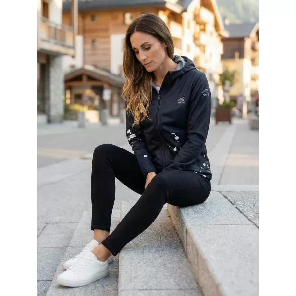  Női prémium softshell kabát ALTISPORT VOJ/ALW077JACK01 FEKETE 
