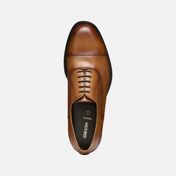 Férfi ruha cipő GEOX BARBERIGO G014410 BARNA 