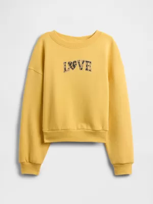 Gyermek pulóver GAP LOGO SWEATSHIRT 797741-00 VADÁSZAT