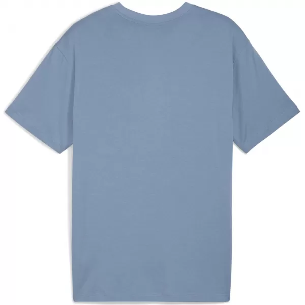  Férfi póló PUMA GRAPHIC WORLD TOUR TEE 632112-34 HIDEG KÉK 