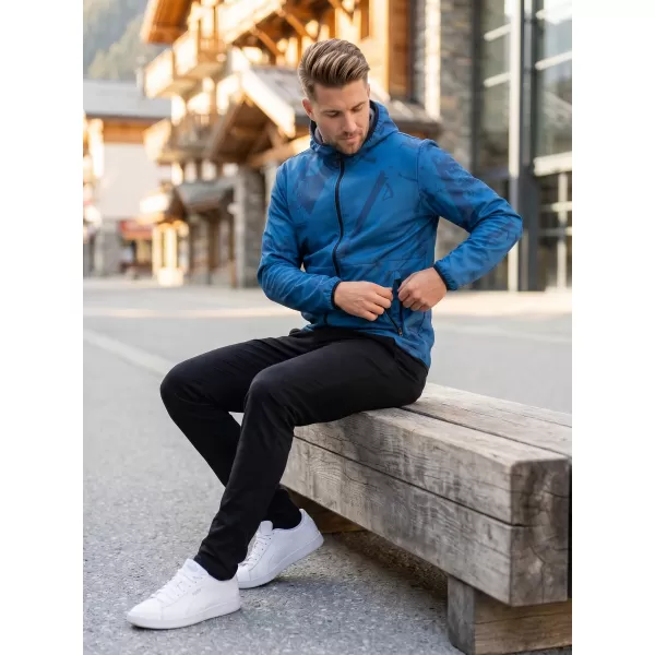  Férfi prémium softshell kabát ALTISPORT VOJ/ALM079JACK01 KÉK 
