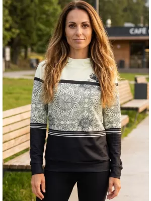 Prémium funkcionális női pulóver ALTISPORT VOJ/ALW023MI01 FEHÉR