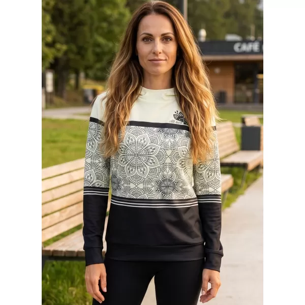  Prémium funkcionális női pulóver ALTISPORT VOJ/ALW023MI01 FEHÉR 
