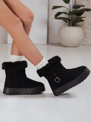 Női cipők DSTREET ZY1273 FEKETE