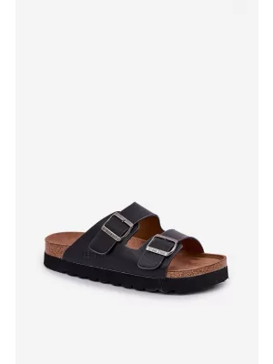Férfi papucs BIG STAR NN174531 BLACK Big Star Shoes