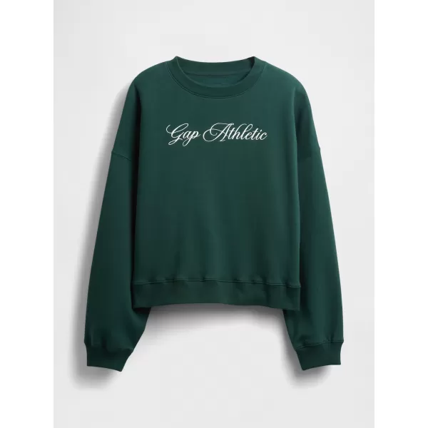  Női pulóver GAP LOGO SWEATSHIRT 799272-00 MÉLYVADÁSZ 