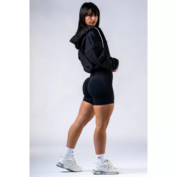  Cipzáras kapucnis POWER 895 BLACK Nebbia 
