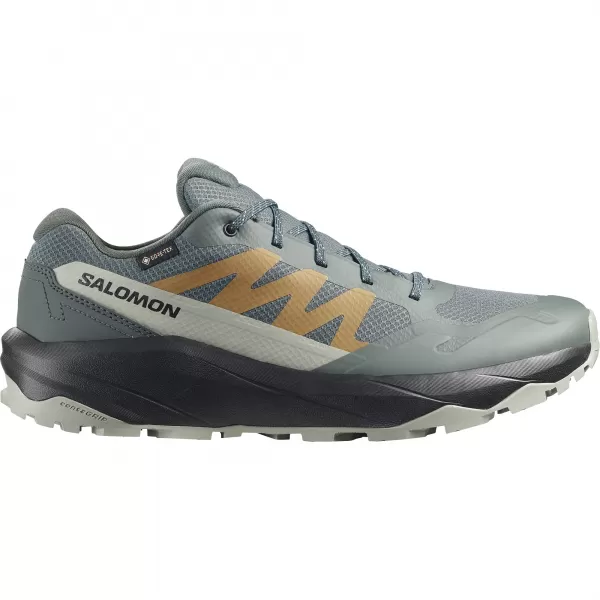  Férfi cipők SALOMON OUTSCAPE GTX L49139800 VÁROSI ELEGÁNS/FEKETE/RAGYOGÓ OLÍVA 