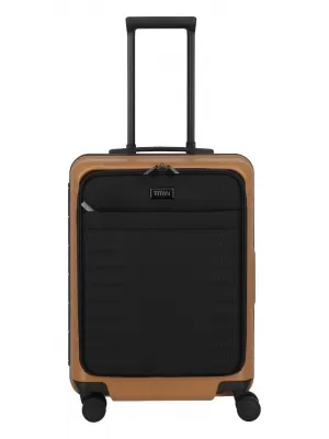 Fedélzeti bőrönd TITAN Overseas S Front pocket KANYON BRONZ