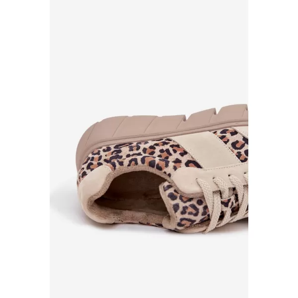  Női tornacipő VINCEZA LEOPARDO BÉZS 