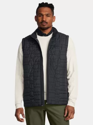 Férfi mellény UNDER ARMOUR DRIVE PRO INSULATED VEST 1385830-001 FEKETE