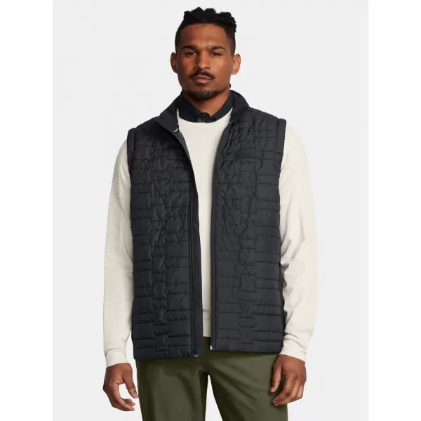 Férfi mellény UNDER ARMOUR DRIVE PRO INSULATED VEST 1385830-001 FEKETE 