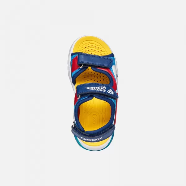  Fiú szandál GEOX CIBERDRON J65MXC01454C4320 VILÁGOSKÉK 